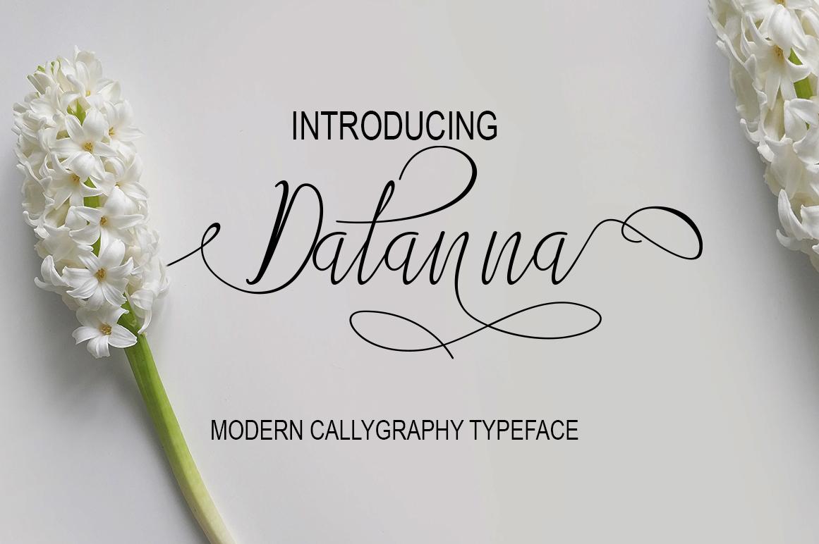 Datanna Matanna Font