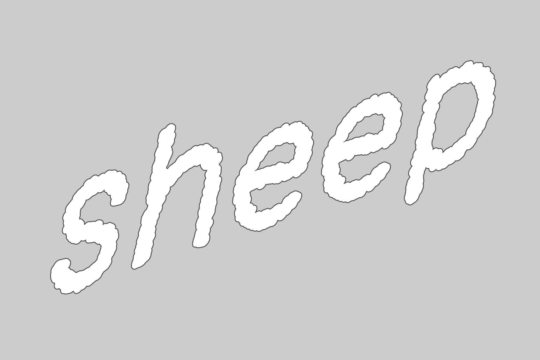 Sheep Font