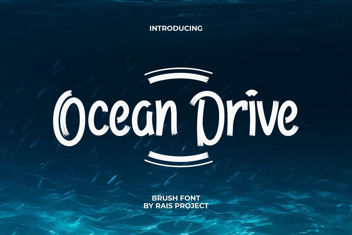 Ocean Drive Font