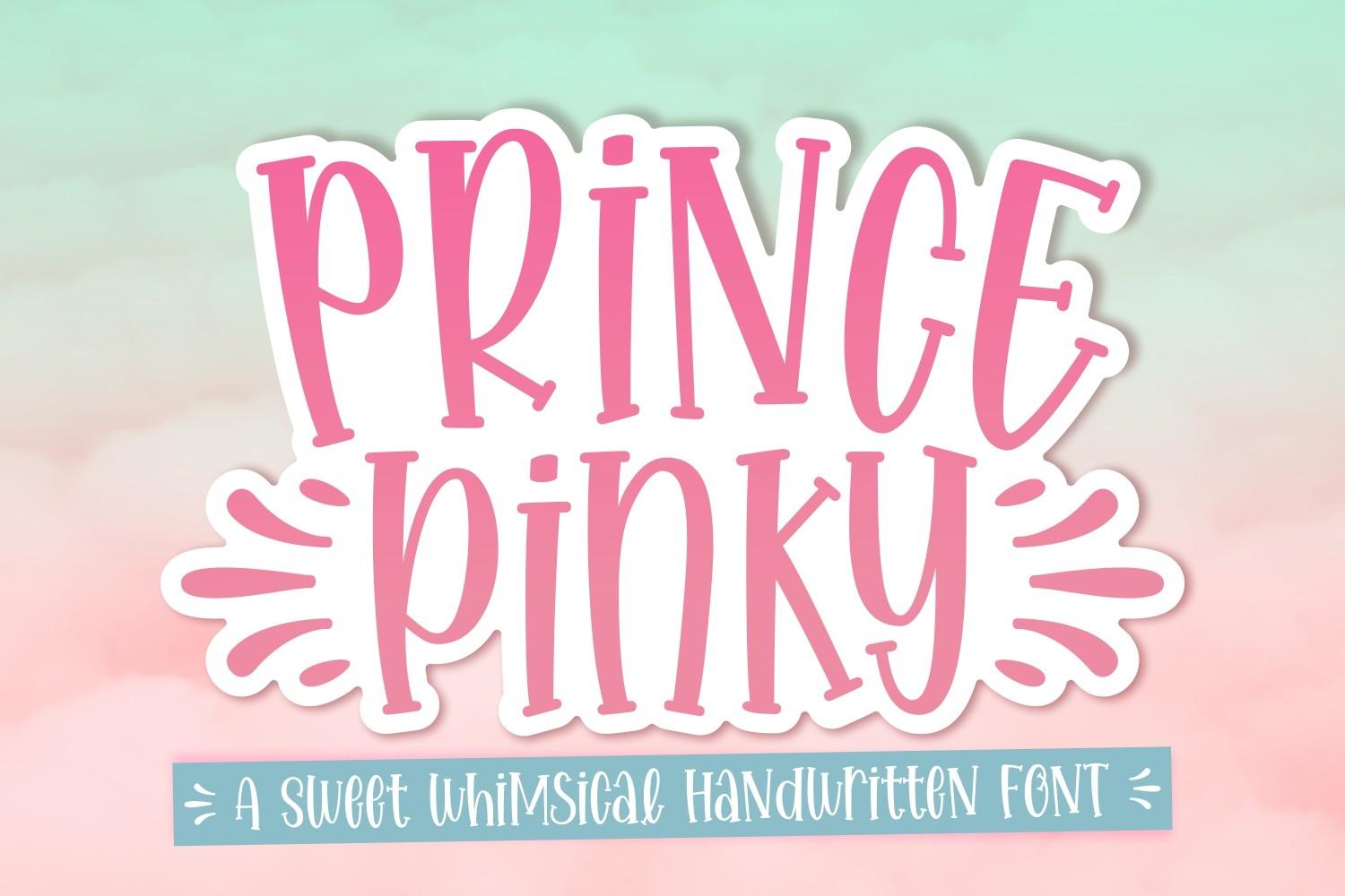 Prince Pinky Font