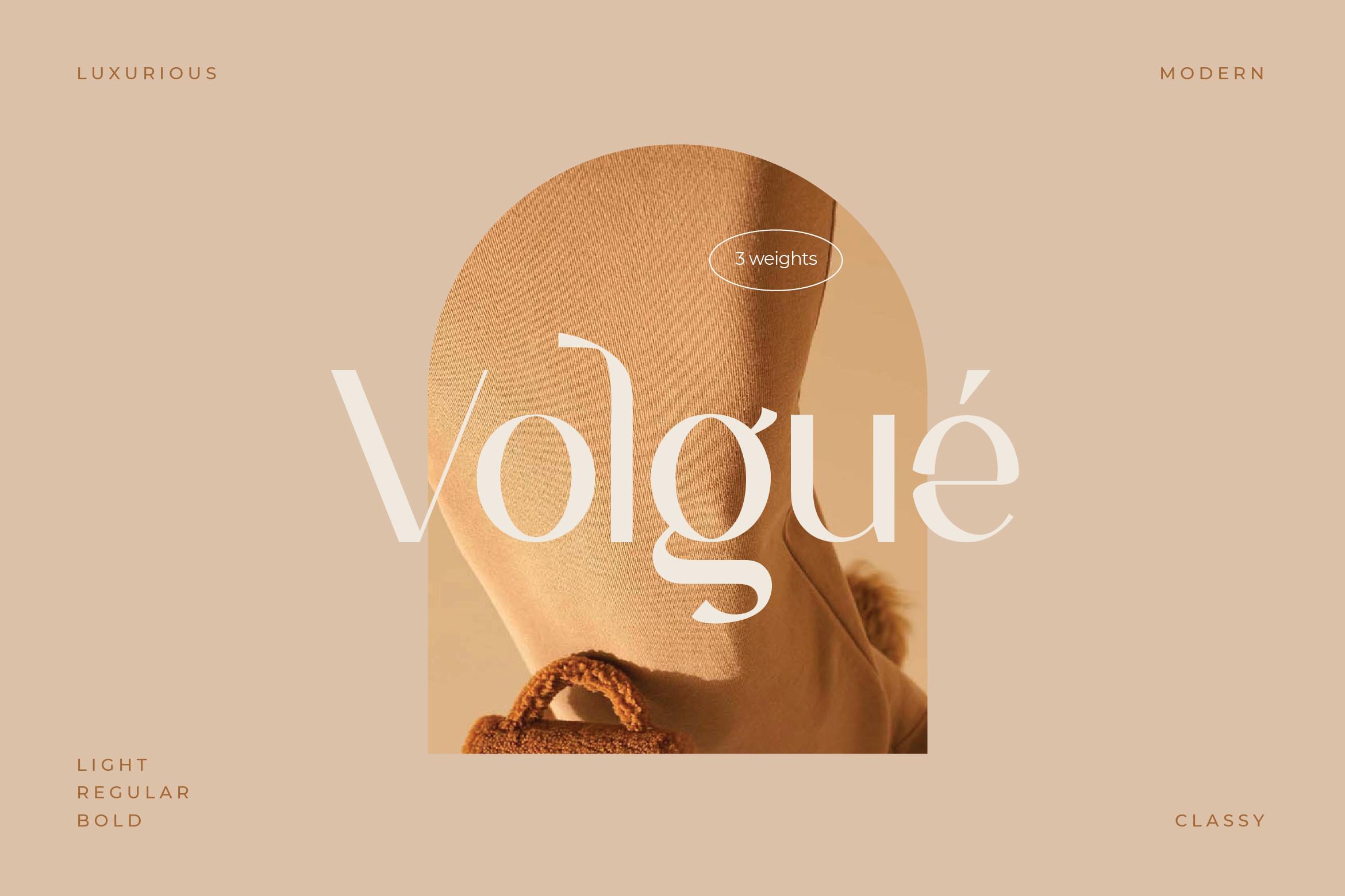 Volgue Font