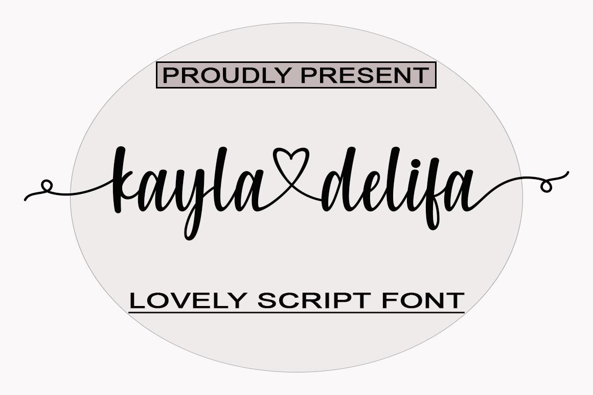 Kayladelifa Font