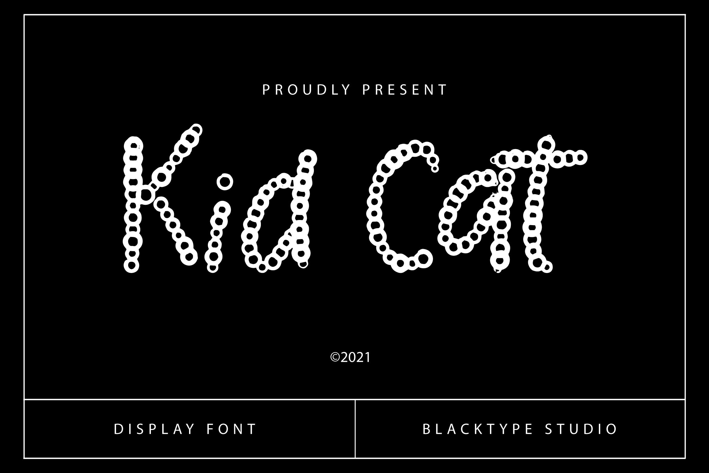 Kid Cat Font