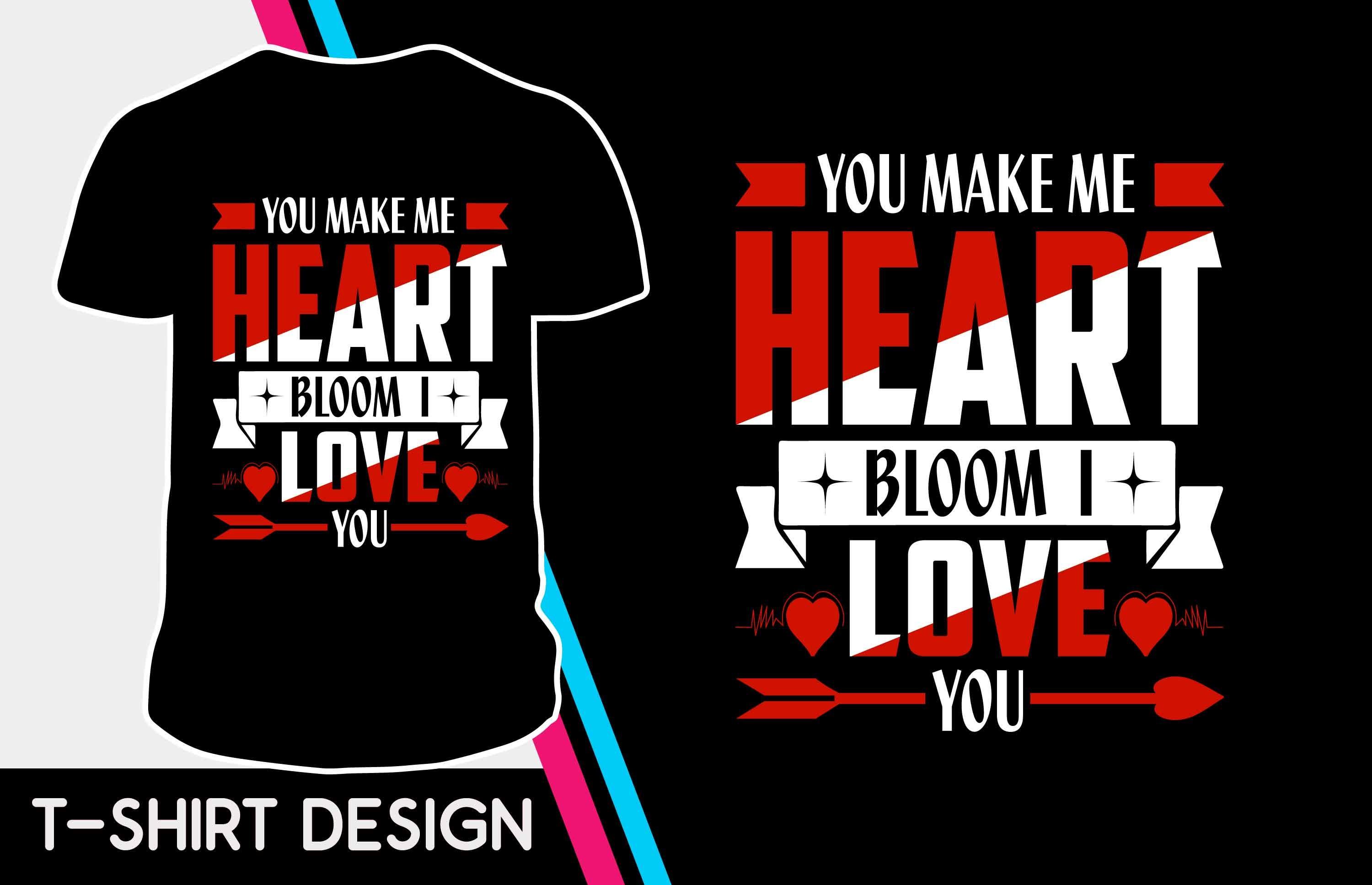 You Make Me Heart Valentine Tshirt