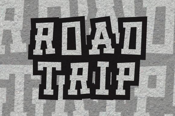 Road Trip Font