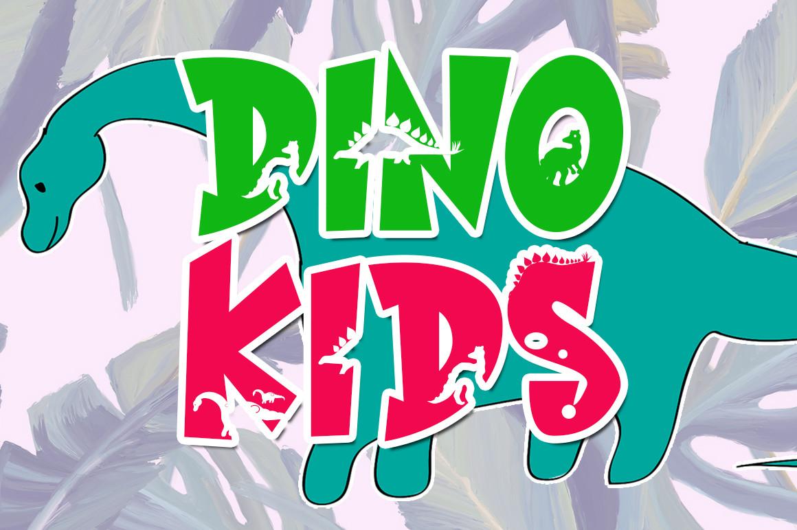 Dino Kids Font