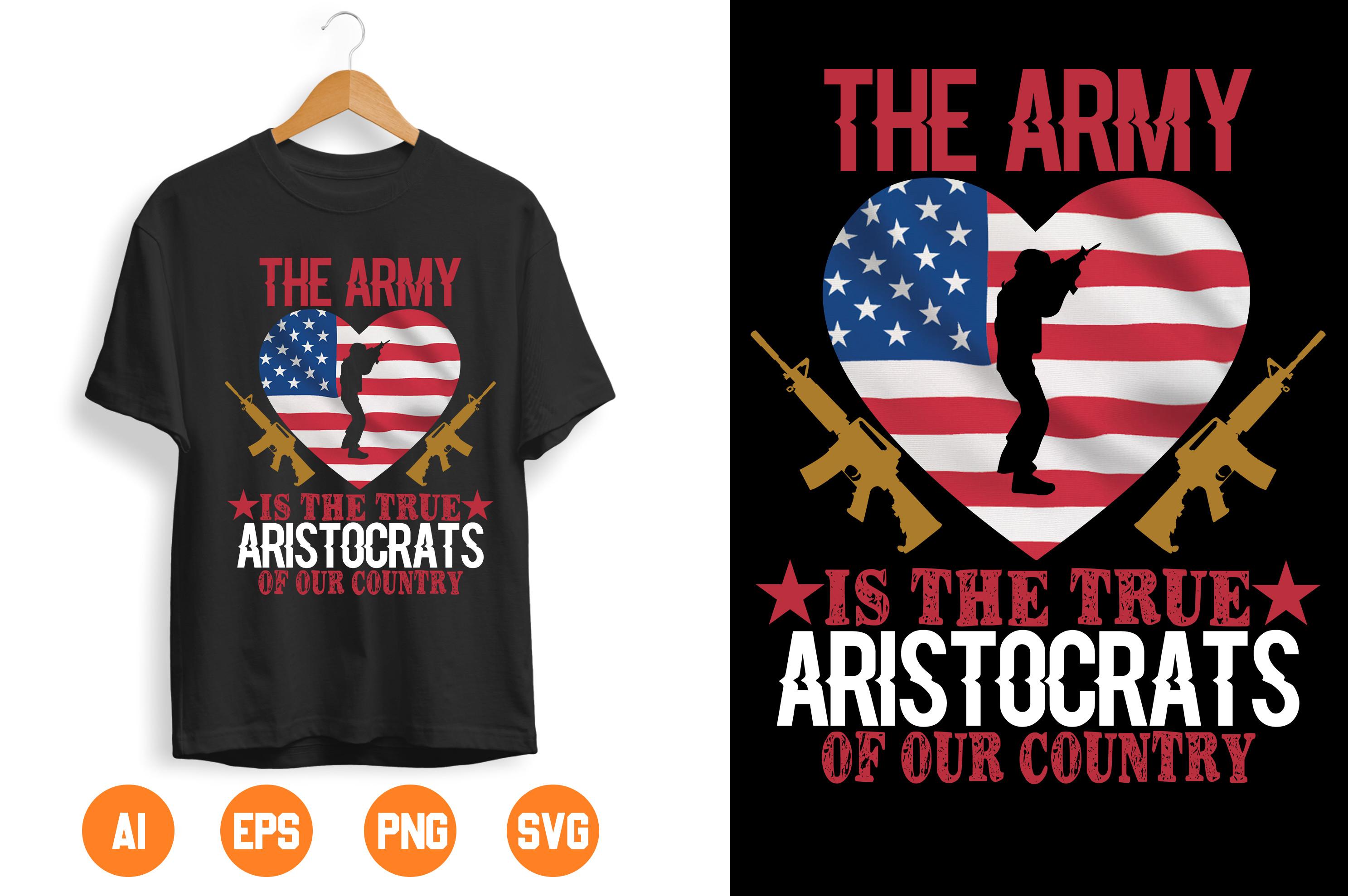 USA Army T-shirt Design 18