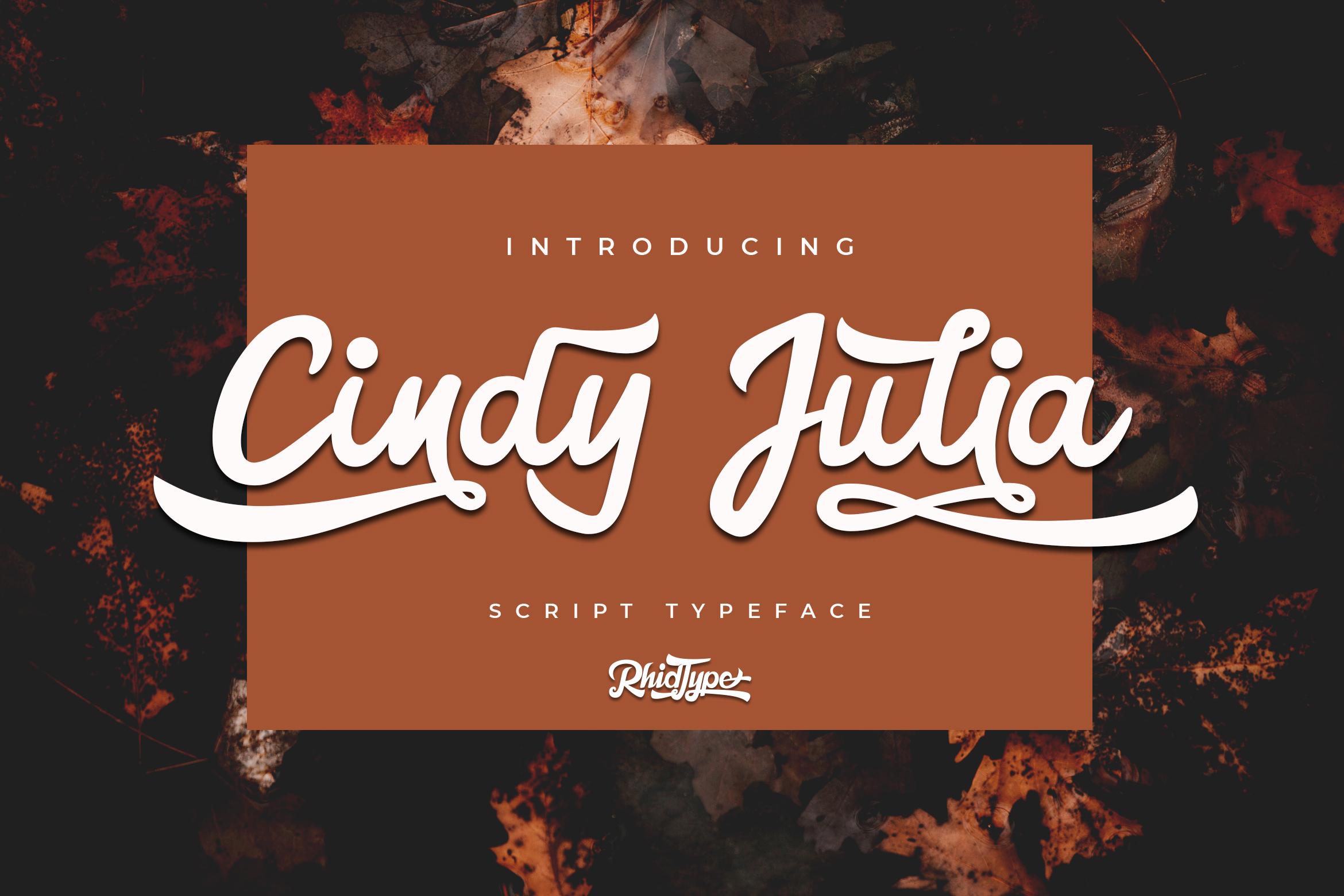 Cindy Julia Font