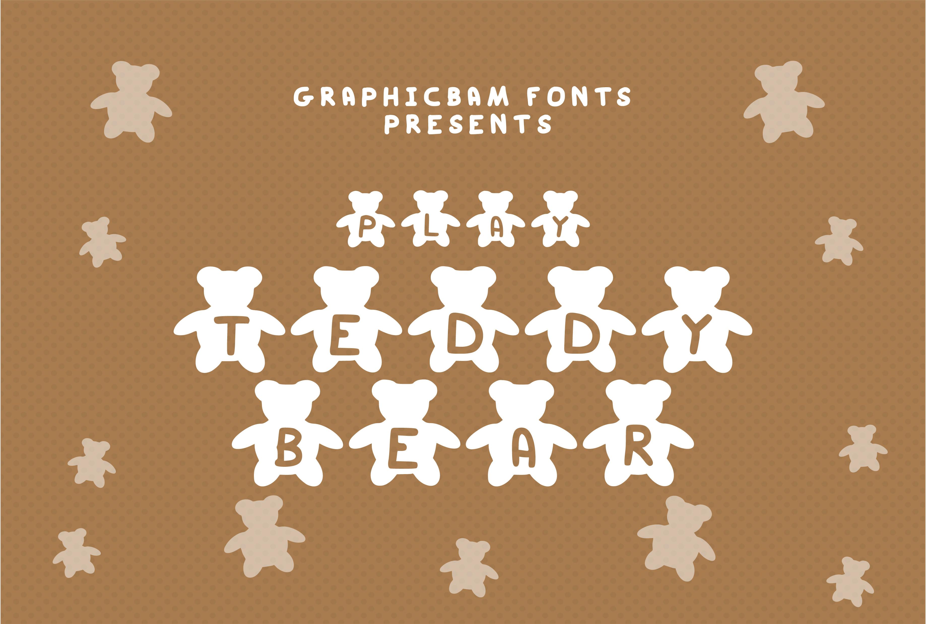 Play Teddy Bear Font