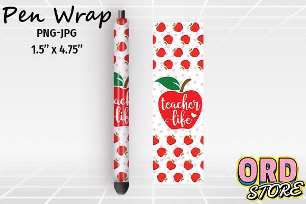 Teacher Life Pen Wrap