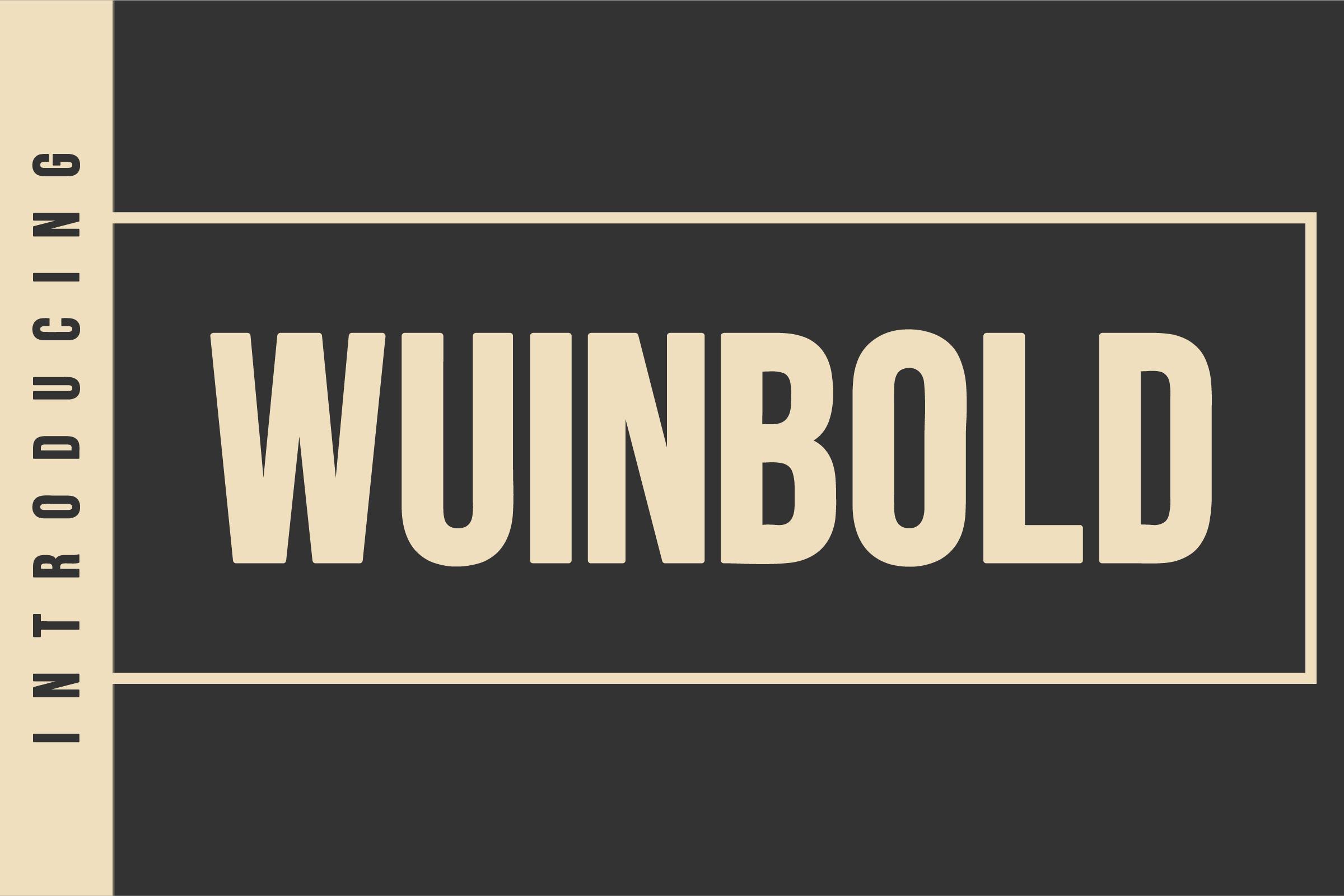 Wuinbold Font