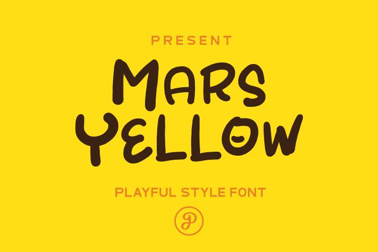 MarsYellow Font