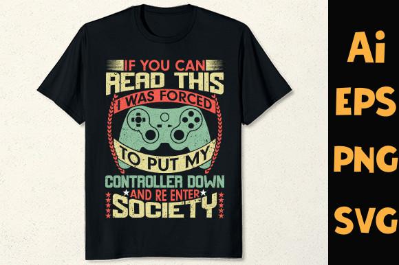 Gaming T-Shirt Design