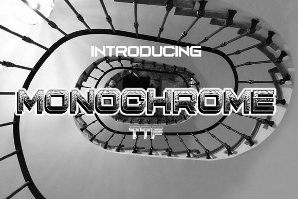 Monochrome Font
