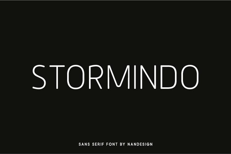 Stormindo Font