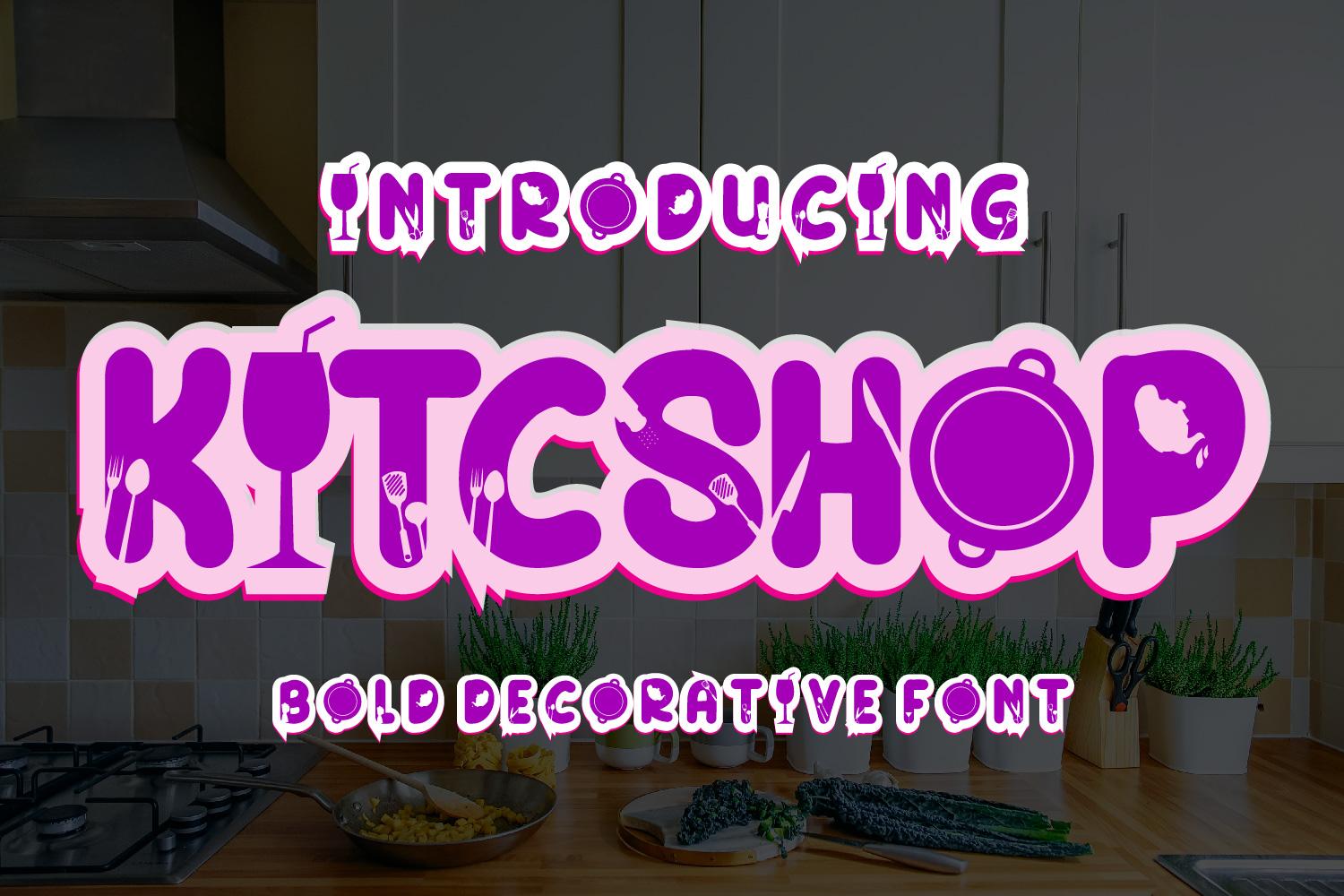KitcShop Font
