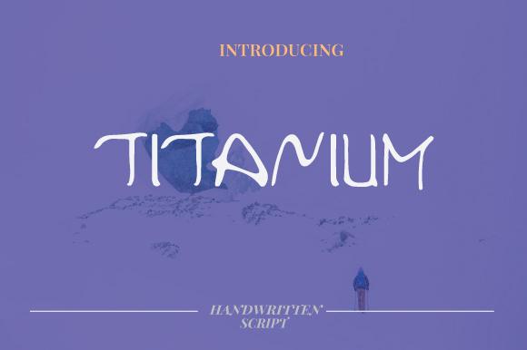Titanium Font