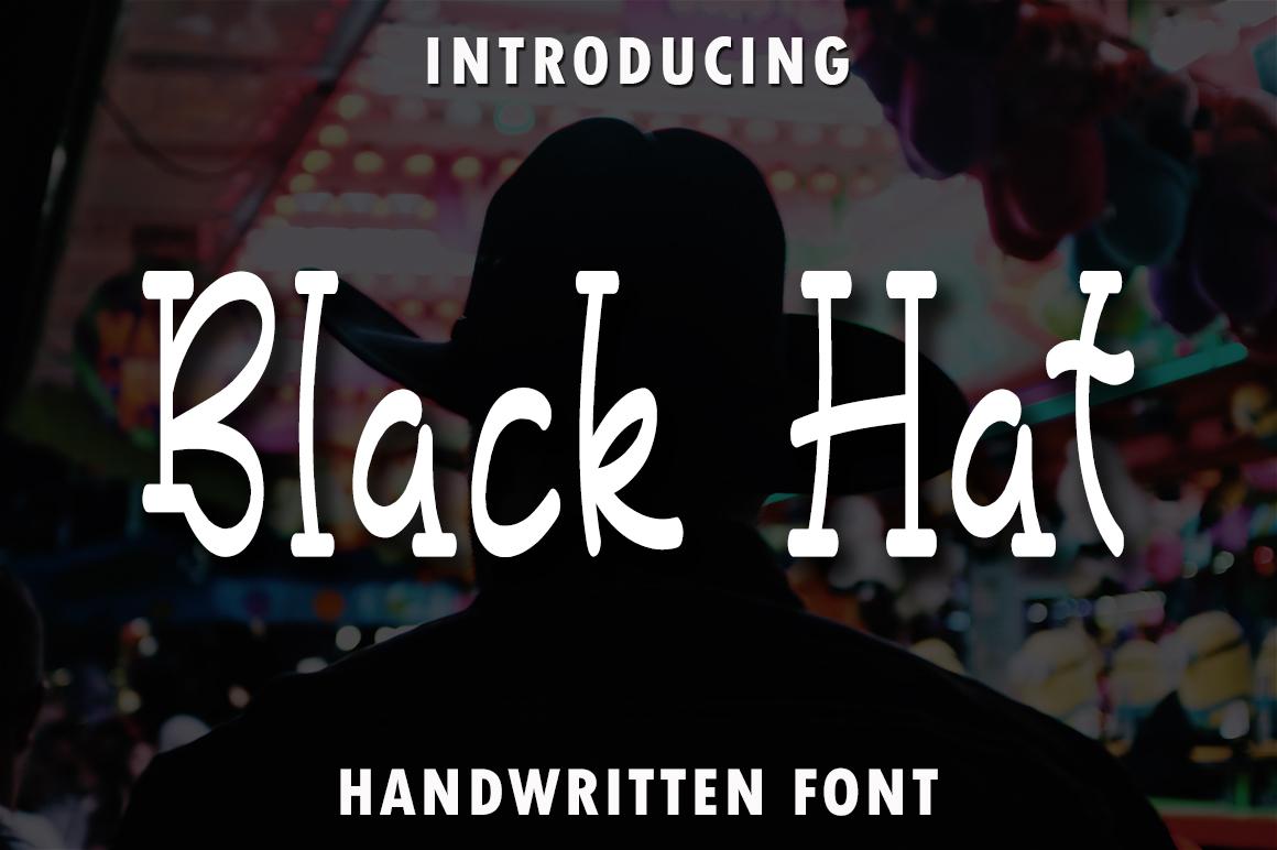 Black Hat Font