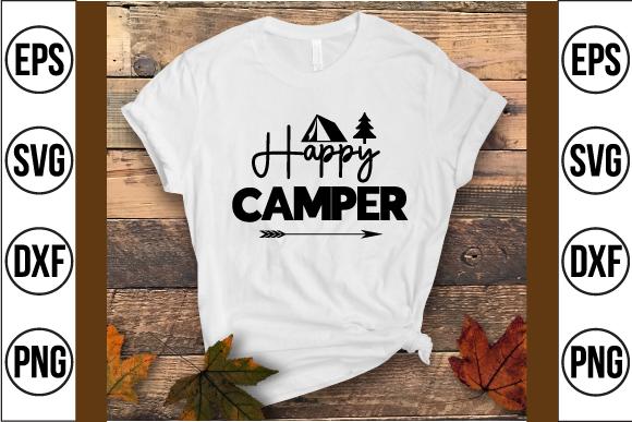 Happy Camper Svg Design