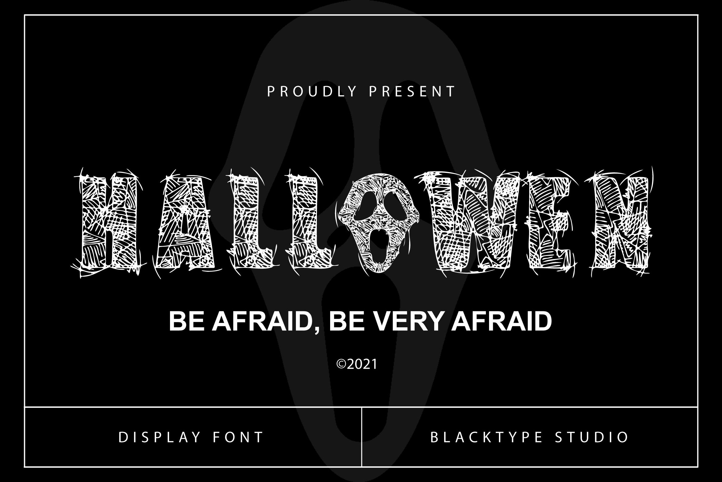 Hallowen Font