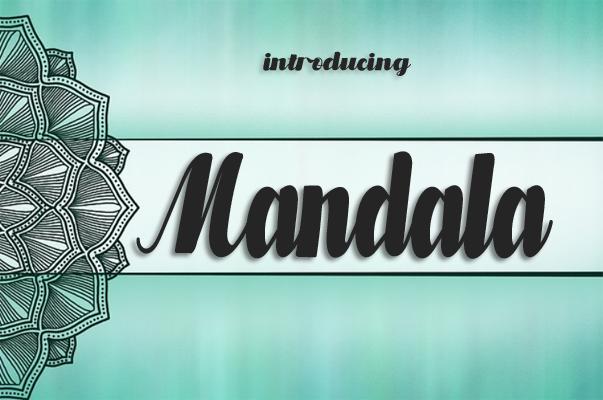 Mandala Font