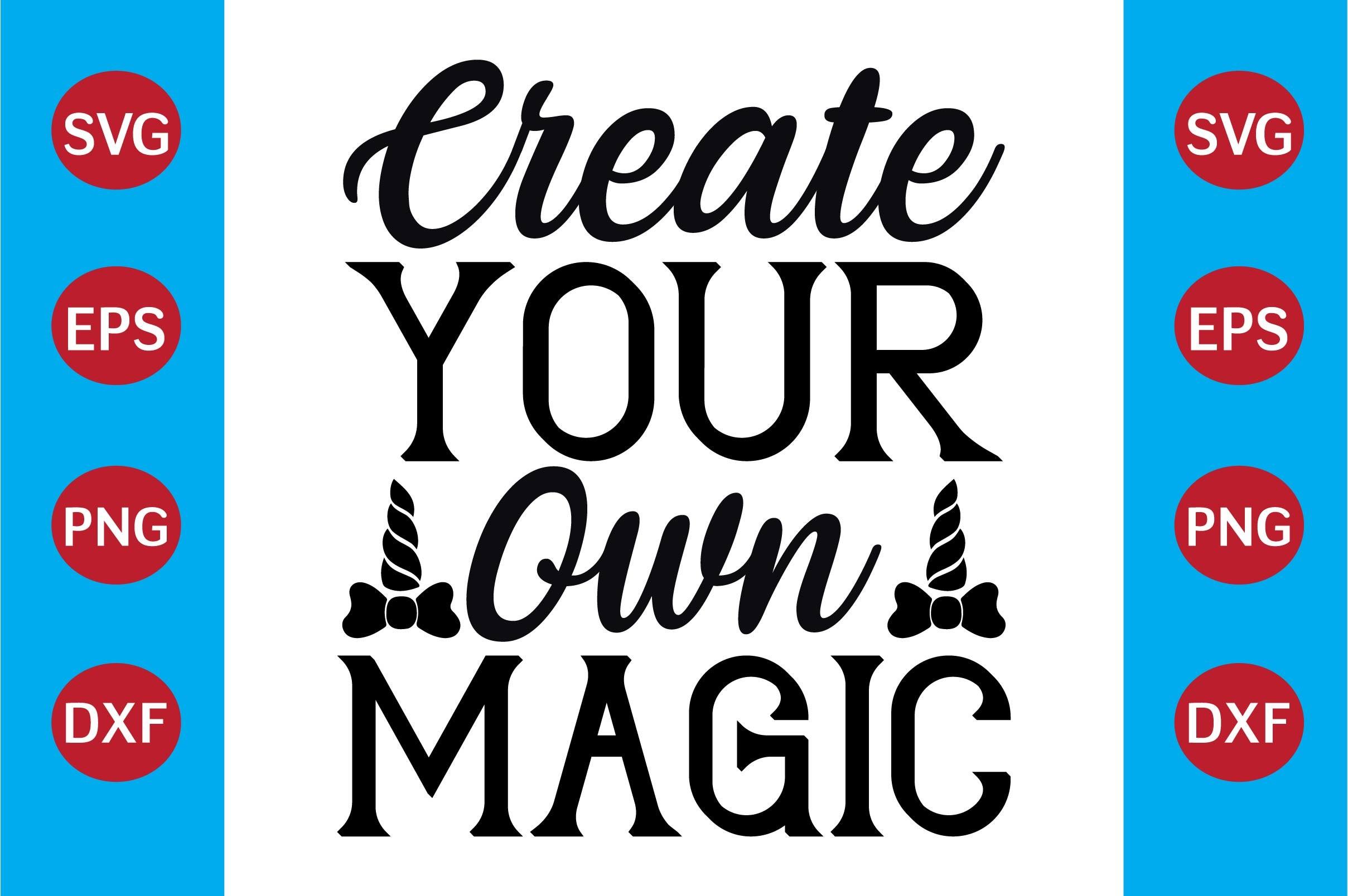Create Your Own MagicUnicorn SVG Design