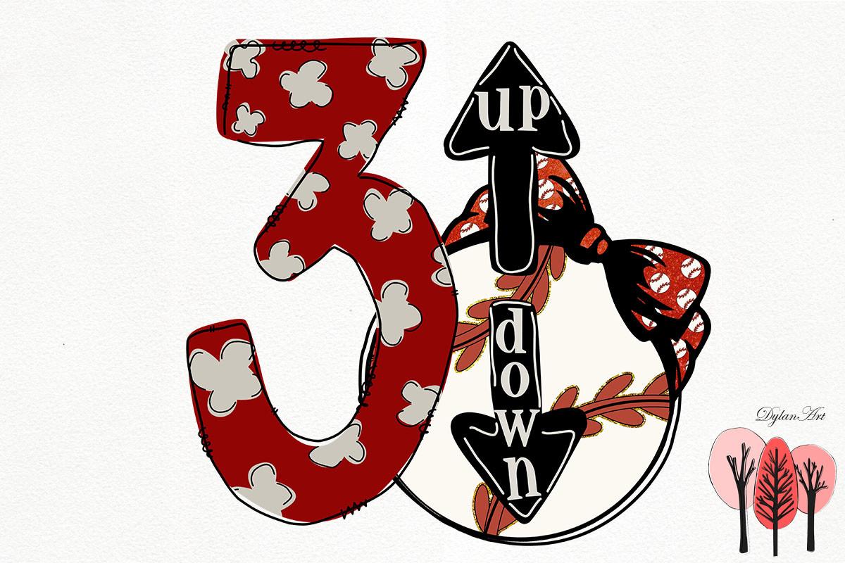 Three Up Three Down Sublimation