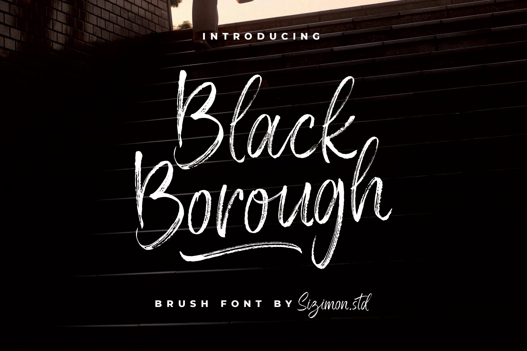 Black Borough Font