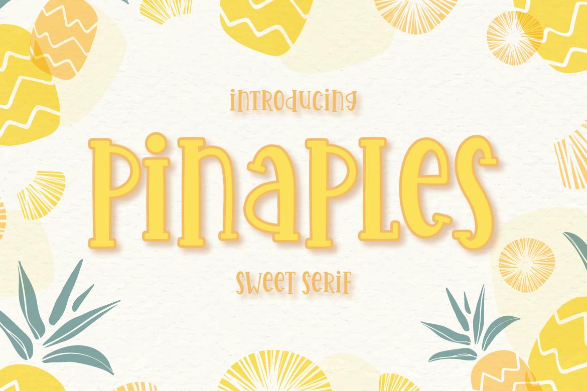 Pinaples Font