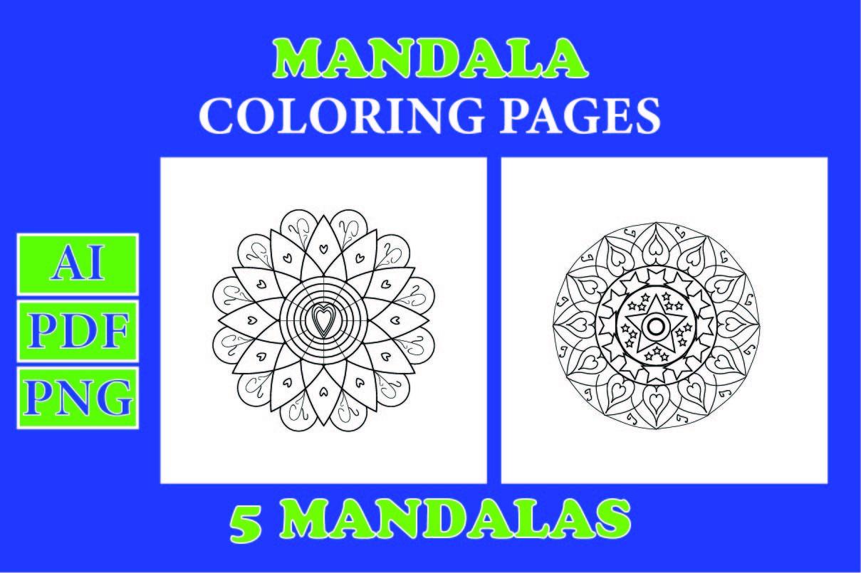 MANDALA COLORING PAGES