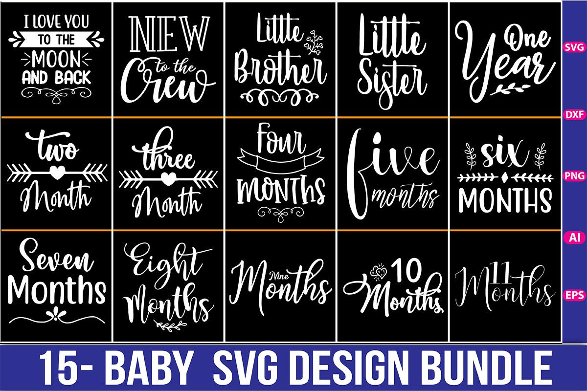 Baby SVG Bundle File