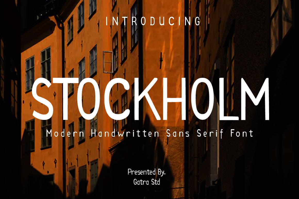 Stockholm Font