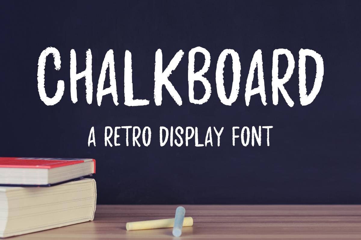 Chalkboard Font