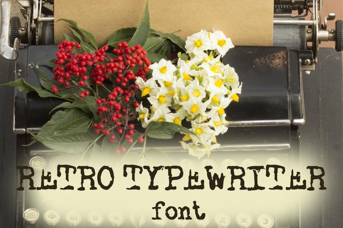 Retro Typewriter Font
