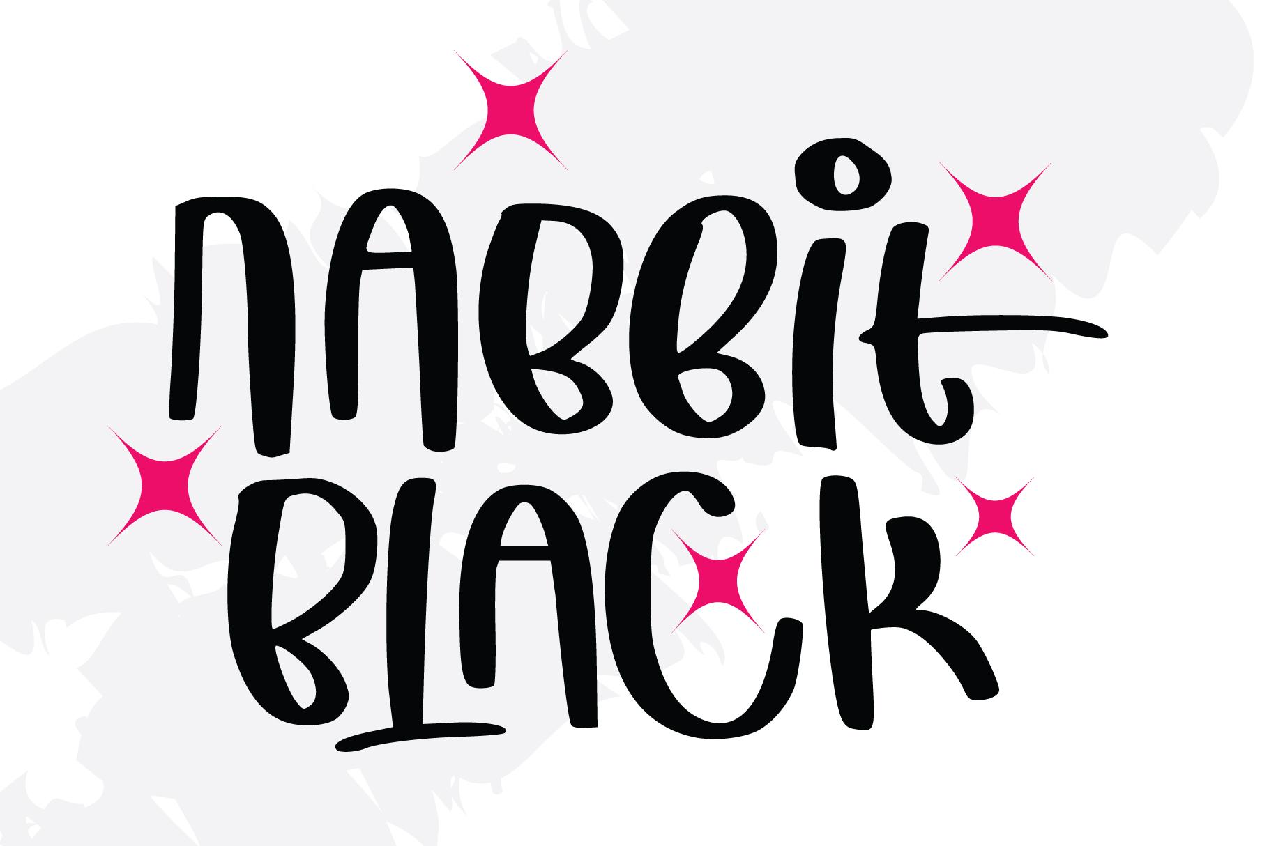 Rabbit Black Font
