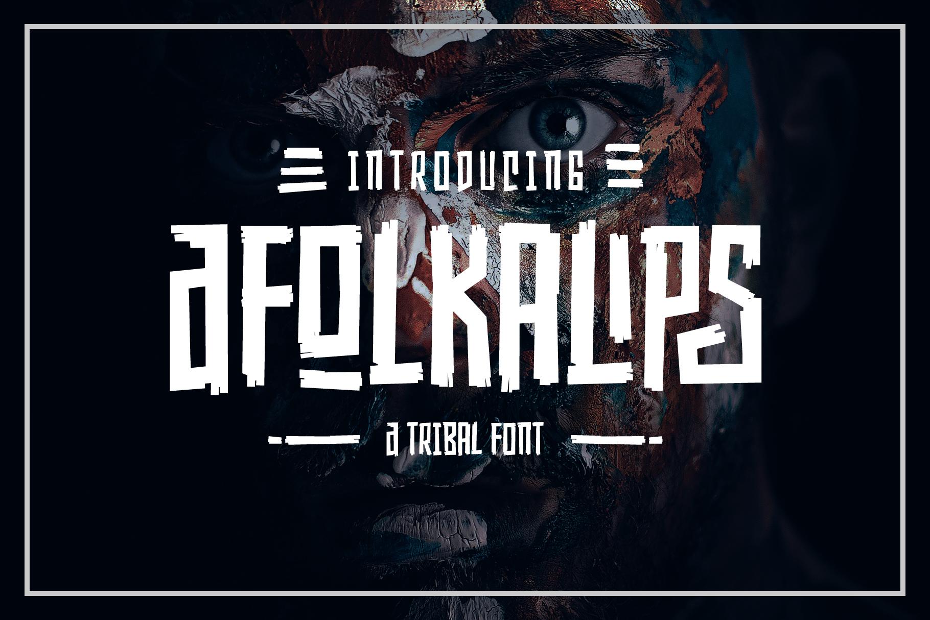 Afolkalips Font