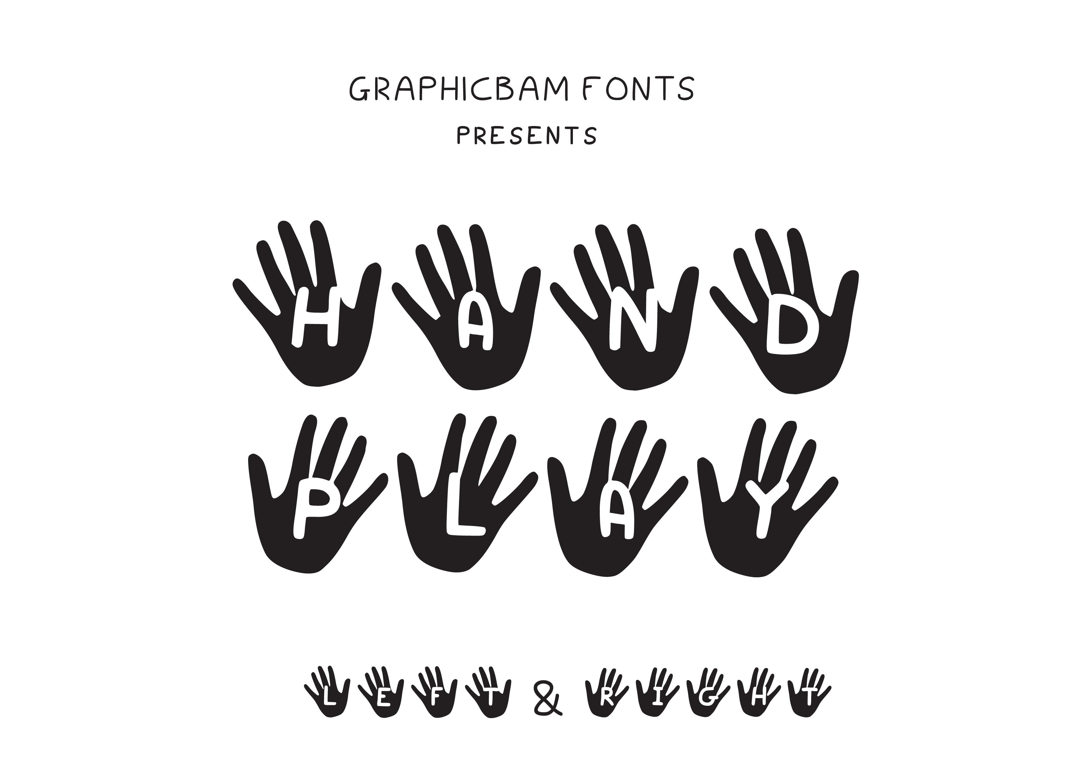 Hand Play Font