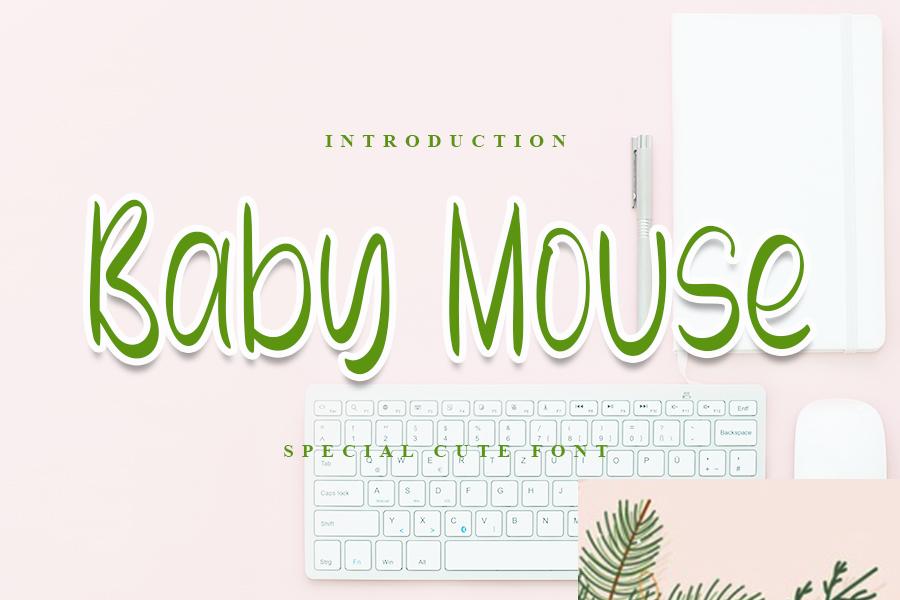 Baby Mouse Font