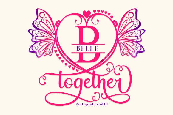 Belle Monogram Font