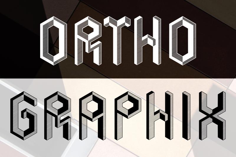 Ortho Graphix Font