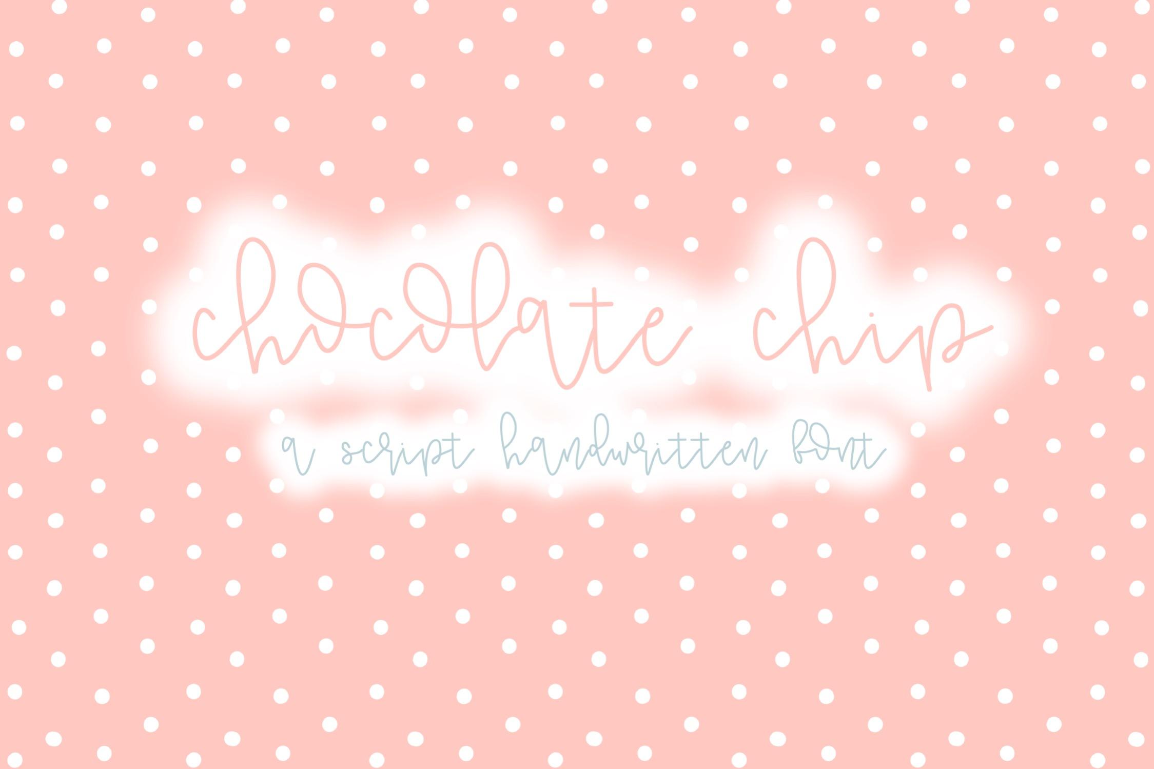 Chocolate Chip Font