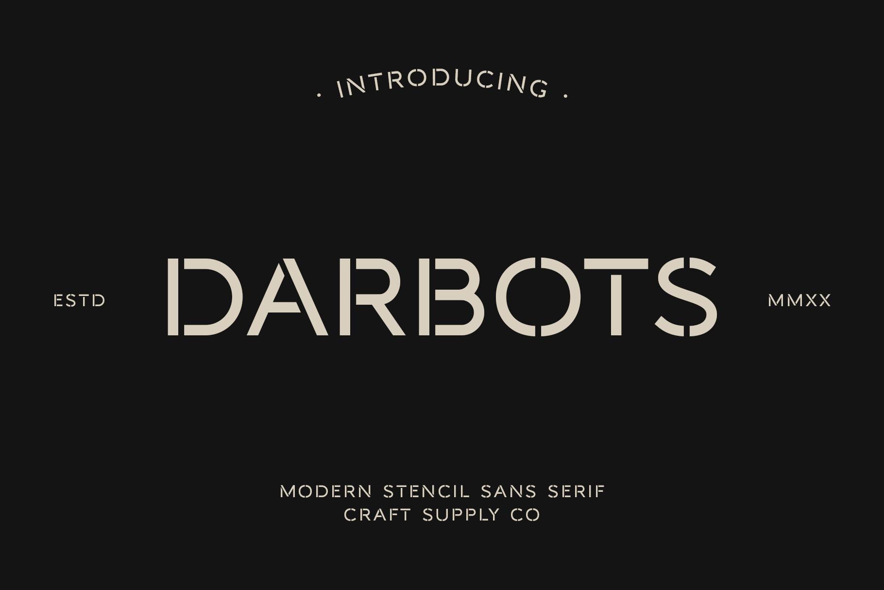 Darbots Font