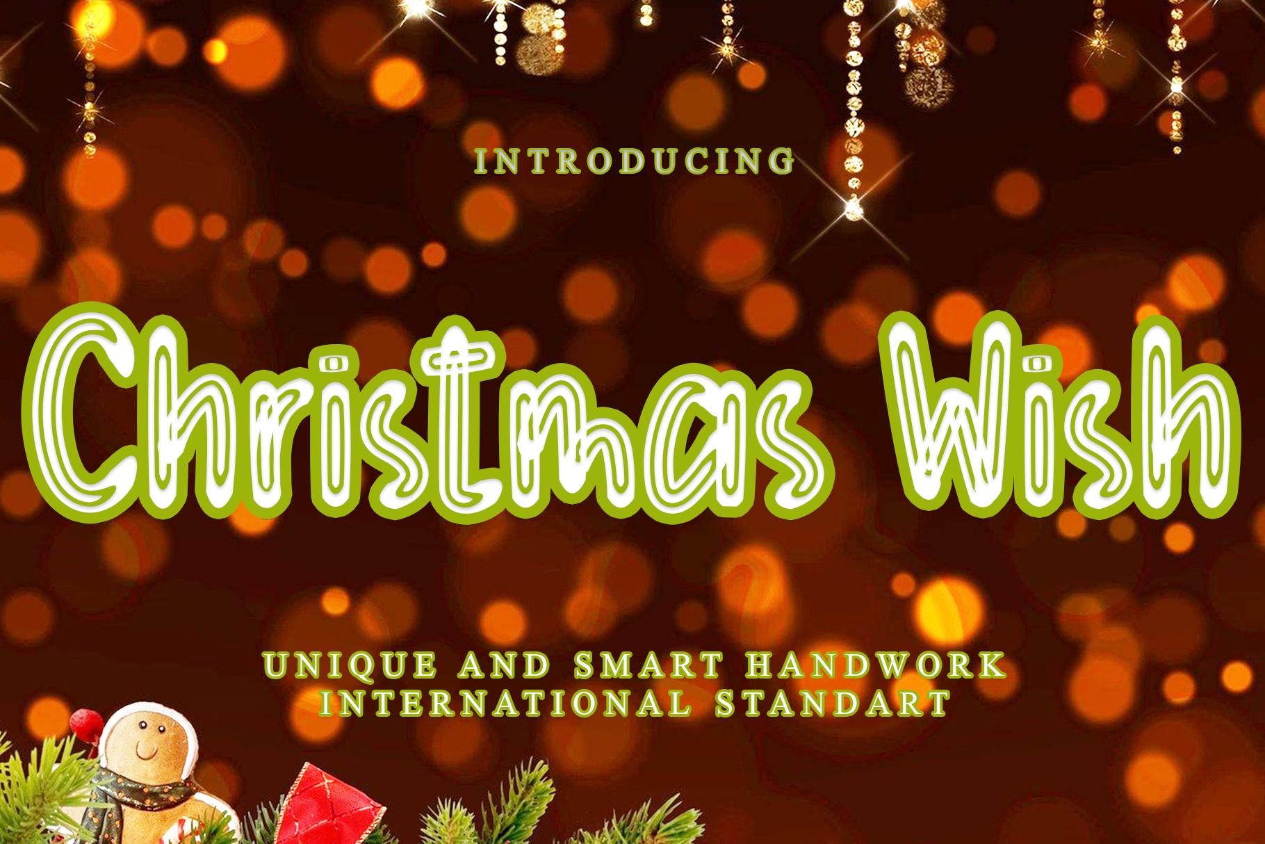 Christmas Wish Font