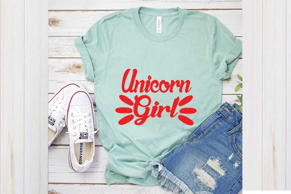Unicorn Svg Design, Unicorn Girl