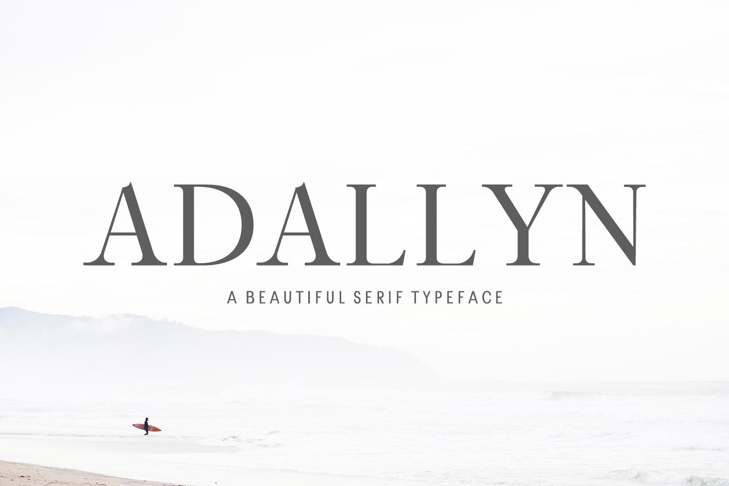 Adallyn Family Font