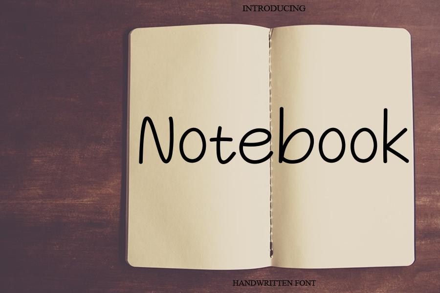 Notebook Font