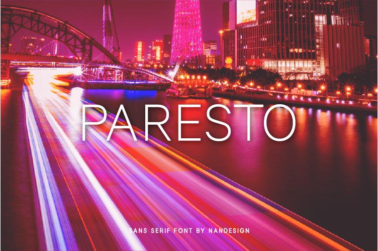 Paresto Font