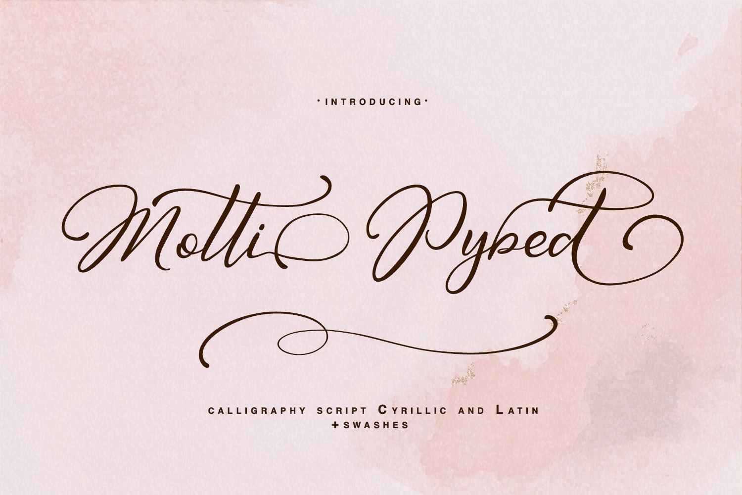 Motty Pybed Font