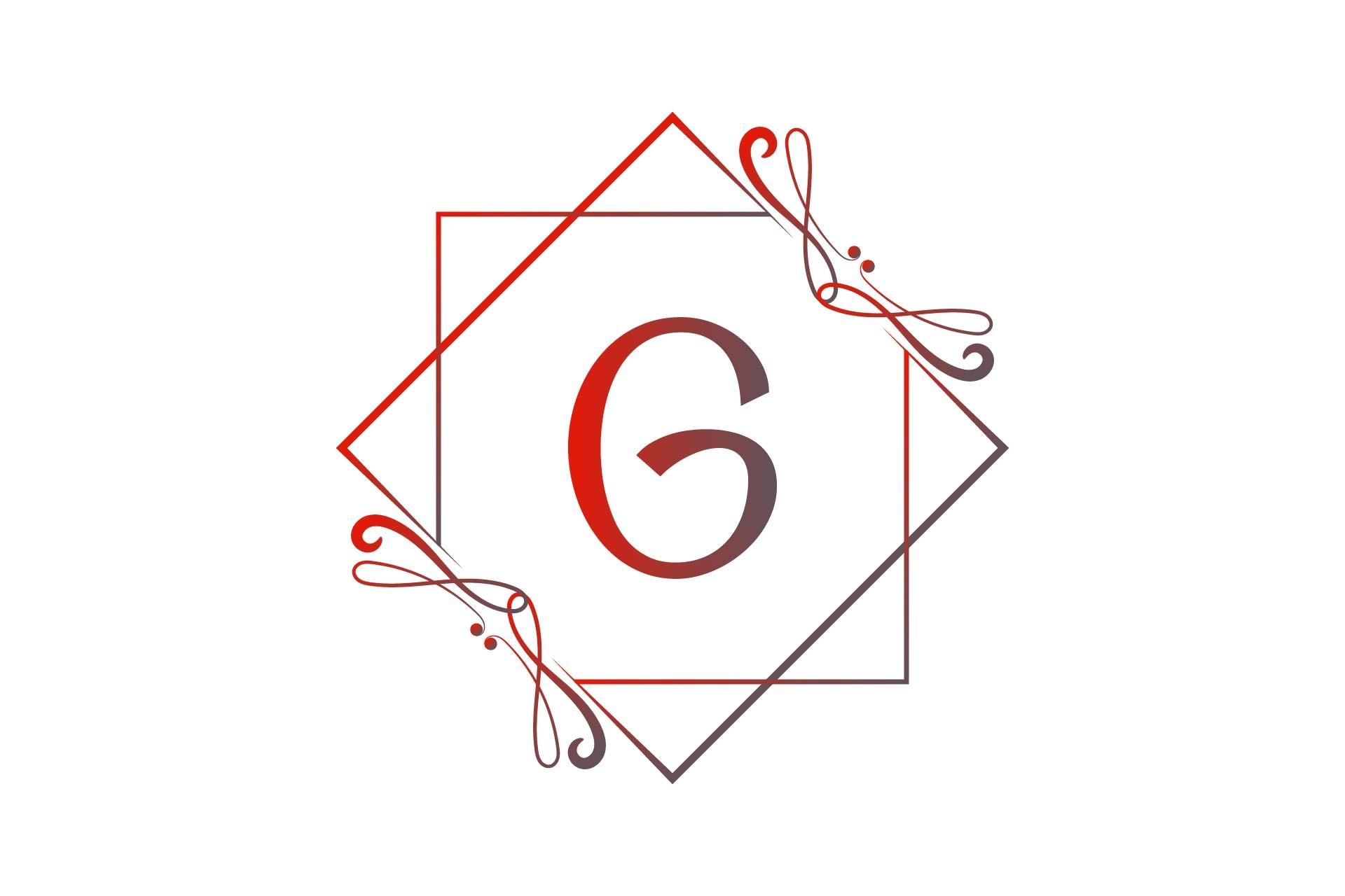 Monogram Antique Letter
