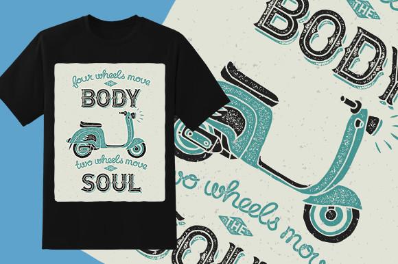 Scooter Remake T Shirt Design